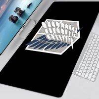 ✁ Attack on Titan 90X30 Big Mouse Pad Mousepad Kawaii Gaming Accessories Mouse Mat Keyboards Mat Podkladka Pod Mysz Deskmat 80x30