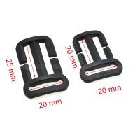 【CW】▦  3/4 x3/4  Or 3/4 x1  Multi-function Tri-Glide Slider Adjust Buckle Hardware for Outdoor backpack Accessories