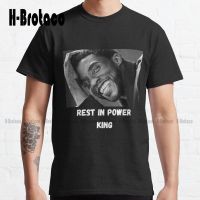 Chadwick Boseman: Rest In Power King Classic T-Shirt Hawaiin Shirt Outdoor Simple Vintag Casual T Shirts Xs-5Xl Custom Gift