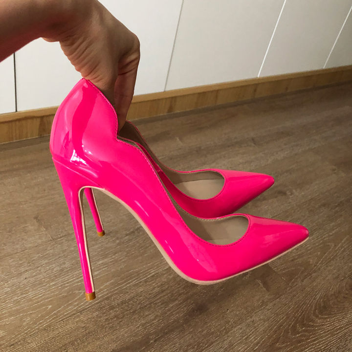 veowalk-สีชมพู-curl-บนผู้หญิงสิทธิบัตรแหลมนิ้วเท้ากริชรองเท้าส้นสูงเซ็กซี่สุภาพสตรีพรรคชุดรองเท้าคลับเต้นรำปั๊มขนาดบวก