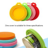 【cw】 3 In 1 Reusable Food Storage Keep Tin Cover Cans Cap Can Silicone Lid Hot Supply Supplies