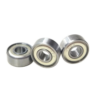 2 ชิ้น R3 Z ( 3/16" x 1/2" x 4.978 mm. ) R 3ZZ ( 4.762 x 12.70 x 4.978 mm.) MiNIATURE  BALL  BEARING เม็ดกลม ฝาเหล็ก  = 2 ตลับ