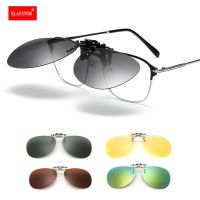 【LZ】№❖▩  Polarized Sunglasses Clip Drive Sun Spectacles Yellow Night Vision Glasses Night Resin Lens Driving Eyeglasses UV 400 Protection