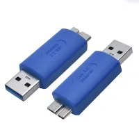 G5EATJ ประเภท A ถึง Micro B ตัวแปลง USB แบบพกพาได้ พิมพ์ชายกับ USB 3.0 อะแดปเตอร์ชาร์จ ประเภท A ชาย ทนทานต่อการใช้งาน อะแดปเตอร์แปลง สำหรับคอมพิวเตอร์