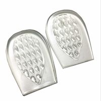 Silicone Gel Height Increase Shoe Insoles Invisible Soft Foot Care Protector Heel Insert Pad Lift Up Taller Shoe A010