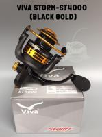 รอกสปินนิ่งวีว่า VIVA STORM-ST4000 (มี 2 สี SILVER RED/BLACK GOLD)