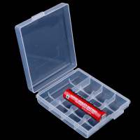 TOOL IMPROVER กล่องใส่แบตเตอรี่พลาสติกสำหรับ4 AA AAA 14500 10440 Battery Storage BOX