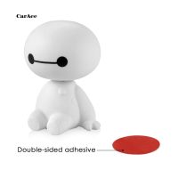 CARACute Baymax Robot Shaking Head Doll Car Vehicle Dashboard Decor Ornament Gift