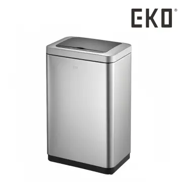 EKO Stainless Steel Sensor Type Round Bin 12 Liter