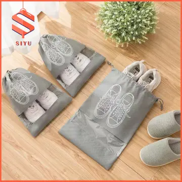 Shoes Storage Bag Non-woven Shoes Bag Waterproof Dustproof Travel