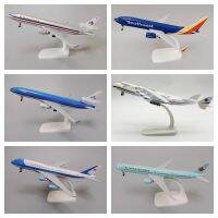 20ซม. รัสเซียตะวันตกเฉียงใต้กระทะ AM เกาหลี LUFTHANSA KLM B737 B747 B787 Diecast โมเดล Pesawat Pesawat Pesawat W Roda