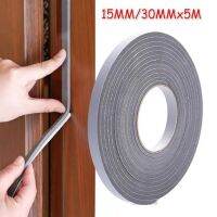 5M Self-adhesive Sealing Strip Door Window Thicken Foam Windproof Sound-proof Strip Anti Collision Tape Windshield Weather Tape Decorative Door Stops