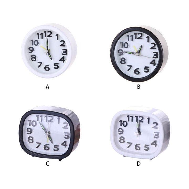 Simple Round Wall Clock Easy To Read With Large Numbers All Home