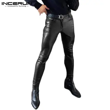 LOEWE Black Leather Pants (Sz. 34) — MOSS Designer Consignment