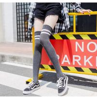 【Sock shop】นักเรียนถุงเท้าเซ็กซี่ถุงเท้าลายถุงน่องเลดี้ถุงน่องอบอุ่นต้นขาสูงถุงน่องเลดี้แฟชั่นใหม่ลายเข่าถุงน่องเลดี้