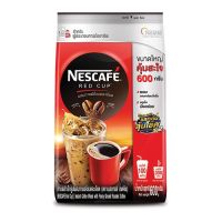 กาแฟสำเร็จรูป เนสกาแฟ เรดคัพ ถุงใหญ่ 600กรัม &amp; ถุงเล็ก 210 กรัม (Nescafe Red Cup) ผสมกาแฟคั่วบดละเอียด ผงชงกาแฟ