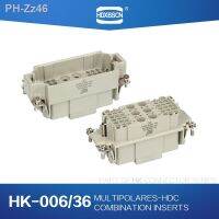 HDXBSCN Industrial rectangular Heavy Duty Connector HDC HK-006/36-M/F core 10A waterproof aviation plug