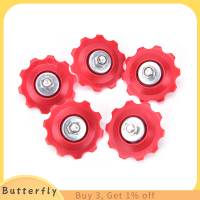 Butterfly 1pcs จักรยานเสือภูเขาจักรยานจักรยานล้อหลัง derailleur GUIDE Roller Jockey Wheel