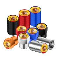 4Pcs Car Styling Tire Stems Caps Spain Flag Dacia Accessories 【hot】