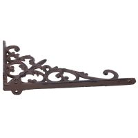 4X Cast Iron Plant Hanger Flower Basket Hook for Indoor Outdoor Bird Feeder Lantern Planters Pots Wind Chimes