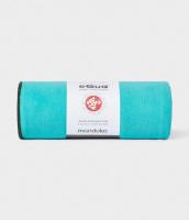 Manduka ผ้าปูทับเสื่อโยคะ eQua® Mat Towel - Tasmanian Blue (72")