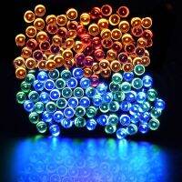 5M 7M 12M Solar String Lamps For Garden Decoration 8 Mode Lighting Fairy Lights Outdoor Christmas Holiday Wedding Party