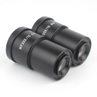 One Pair WF10X WF15X WF20X WF25X WF30X Eyepiece For Stereo Microscope Wide Field 20mm 15mm 10mm 9mm WF10X/20 High Eye-Point