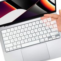 Keyboard Cover Skin for MacBook Air M2 A2681 Pro14 A2442 / MacBook Pro 16 A2485 2021 M1Color Silicone Keyboard Protector English Basic Keyboards