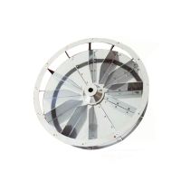 ♈☏ hanmu56 Pás Do Ventilador Motor Centrífuga eixo do Rotor de Palhetas rotor ventilador lâmina pequena roda alumínio 155 156 190 milímetros