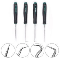 FB【READY &amp; CODs】4Pcs Car Auto Vehicle Oil Seal Screwdrivers Set O-Ring Seal Gasket Puller Remover Pick Hooks Tool