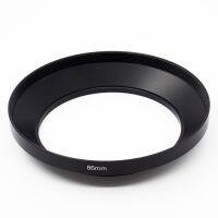 86Mm 95Mm X1 Thread Curved Tilted Metal  Hood Shade For Wide Angle