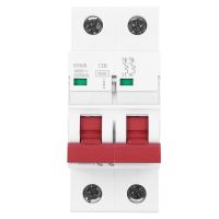 GYM8-C45 Miniature Circuit Breaker 2 Poles 400VAC Bilateral Busbar Wiring Circuit Breaker