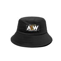 {You have a hat} ทุกคนมวยปล้ำ AEW สุดยอดหมวกทรงถังกันแดดกลางแจ้งหมวกกันแดดฤดูร้อนหมวกชาวประมง