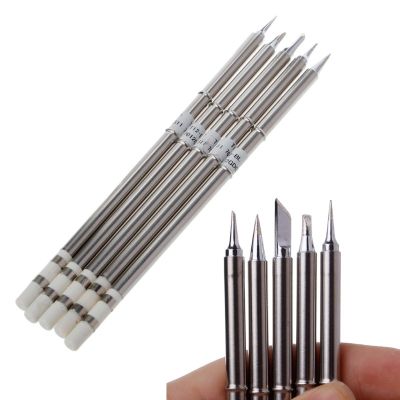 ☀S 5 Pcs T12 Series Solder Iron Tips For Hakko FX951 BAKON 950D Soldering Statio