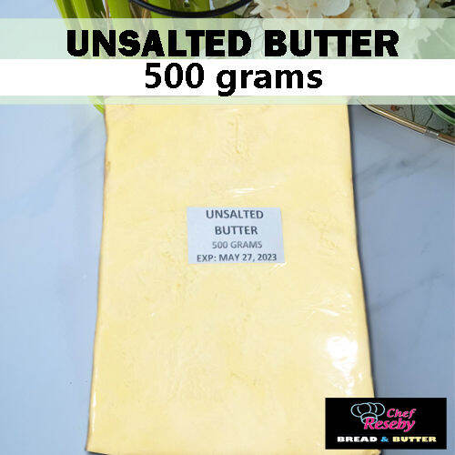 Unsalted Butter 500 grams (New Formula) Expiration January 18, 2024