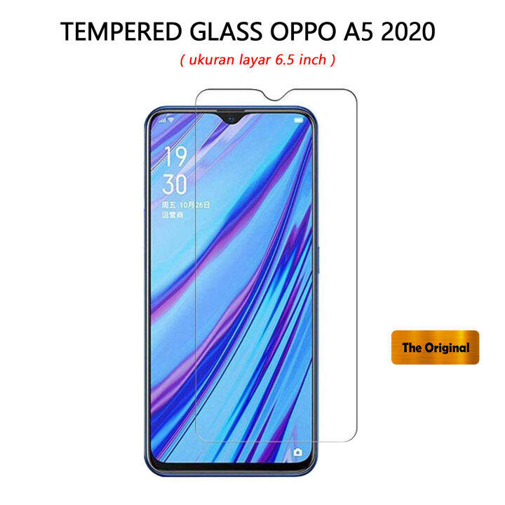 tempered glass hp oppo a5 2020