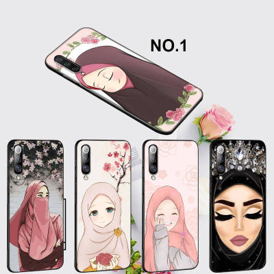 Casing หรับ Xiaomi Redmi 10C 10X 10 9C NFC 9T 9A 9 Prime 8A 8 7A 7 6 6A 5 Plus 5A Pro 77MB Islamic Muslim Hijabi Girls Pattern Phone เคสโทรศัพท์
