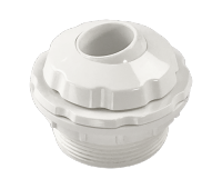 หัวจ่ายน้ำผนังสระ / Emaux Eyeball Inlet Fitting (White)