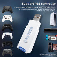 DS50 Pro Game Controller Converter Plug And Play รองรับอุปกรณ์เสริมเกมหลายแพลตฟอร์มสำหรับ PS5PS4 Xelite Pro Controller