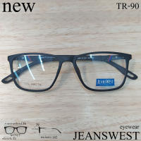 กรอบแว่นตา Fashion แว่นตาแฟชั่น รุ่น JeansWest 36906 แว่นกรอบเต็ม แว่นตา  ขาสริง วัสดุ NEW TR-90 สำหรับตัดเลนส์ รับตัดเลนส์