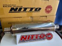 (พร้อมจัดส่ง)พักกลางท่อนิโตะ พักกลางท่อไอเสียNitto พักกลางNitto Nitto ท่อรถยนต์  เสียงเเน่นนุ่ม เสียงเพราะๆ