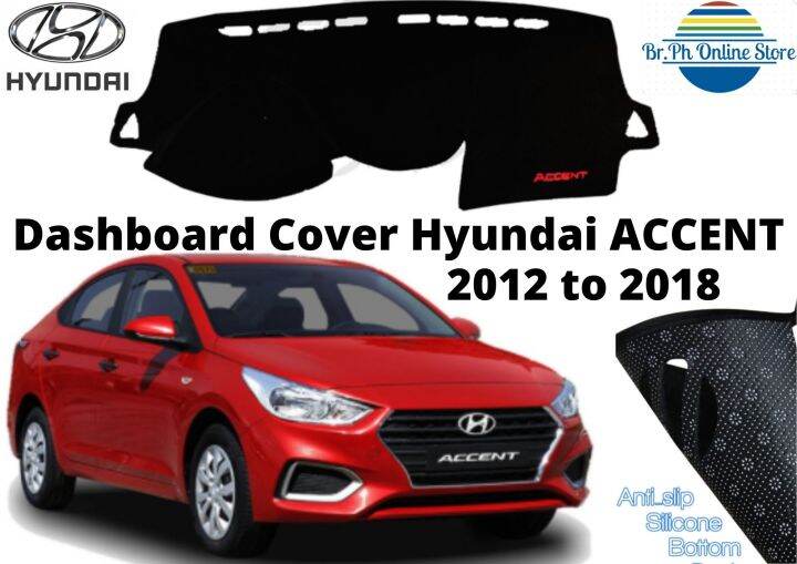 Dashboard Cover Hyundai ACCENT 2012 to 2018 Insulated Dashboard Cover