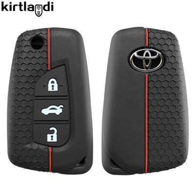 hot【DT】 silicone key accessories car case for aygo X rav4 Corolla Avensis Verso Auris Yaris CHR