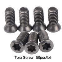 50 M1.8 M5 M2 M2.5 M3ชิ้นล็อต M6 Torx สกรูสำหรับคาร์ไบด์เปลี่ยนแทรก CNC กลึงเครื่องมืออุปกรณ์เสริมโลหะผสมเหล็ก12.9