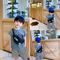 【hot sale】❧❧ C16 Childrens Chest Bag Boys Handsome Korean Version Messenger Casual All-Match Girl Waist Bab