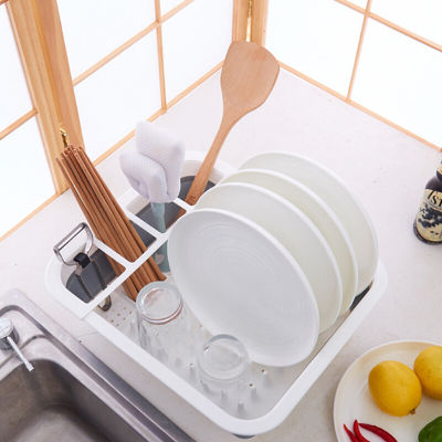 Foldable Dish Drying Racks Kitchen Dish Plate Bowl Drainer Draining Collapsible Tableware Drying Racks Kitchen Storage Racks