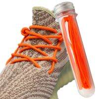 Weiou Laces 3MM Thiny Round Cord Anti-Water Rope Shoe Accessory 100 Waxed For Raincoat Belt Orange Yellow Green Solid Shoelaces