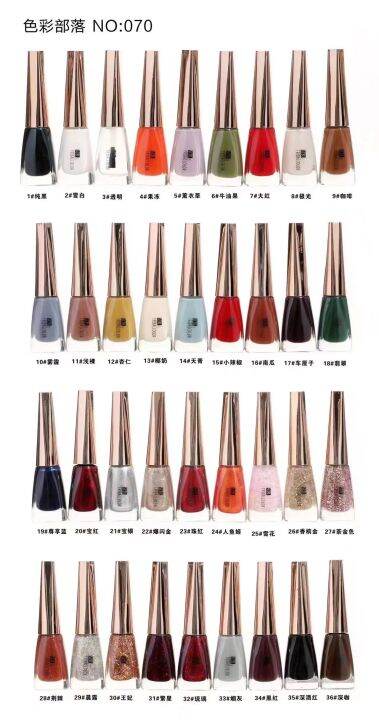 พร้อมส่ง-สีทาเล็บ-ยาทาเล็บ-11g-มี-36-สี-สีสวย-กลิตเตอร์เน้น-สวยมากกก
