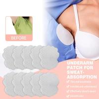 10PCS Underarm Sweat Pads Shield Absorbing Deodorants Perspiration Stickers Armpit Care L1S3