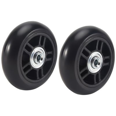 1 Pair Universal Swivel Luggage Suitcase Wheel Universal Wheel Replacement Luggage Accessories